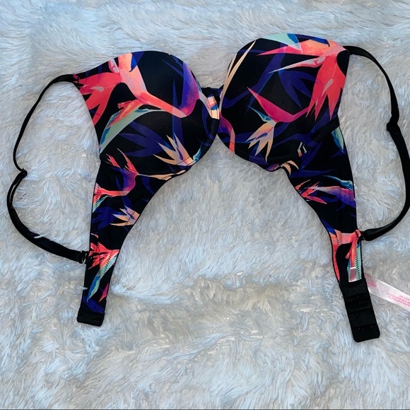 Victorias Secret Push Up Bra Tropical size 34C‎ wear everywhere push up intimate - Picture 4 of 8